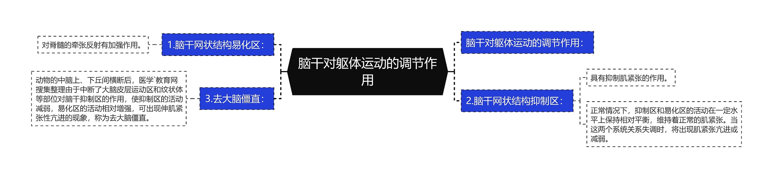 脑干对躯体运动的调节作用 脑干对躯体运动的调节作用