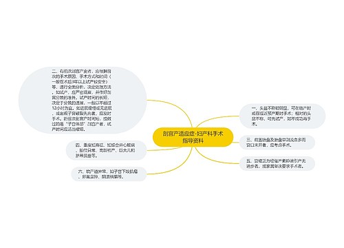 剖宫产适应症-妇产科手术指导资料