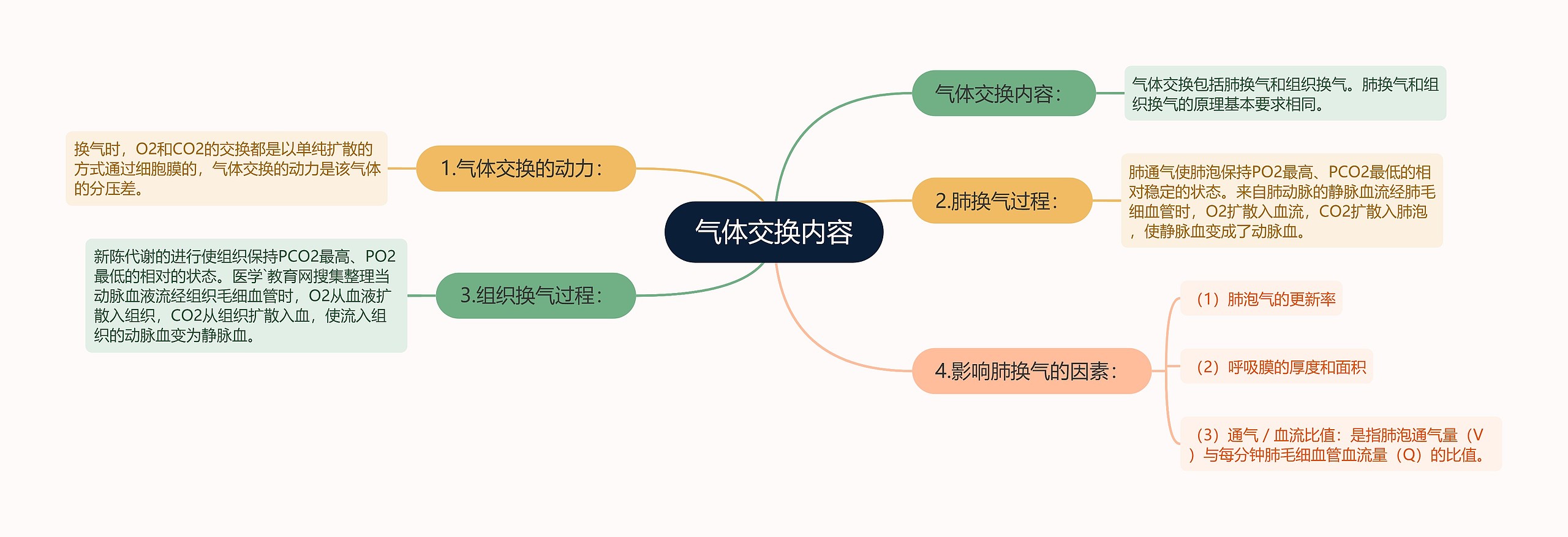 气体交换内容 气体交换内容