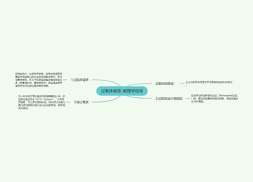 过氧体病变-病理学指导