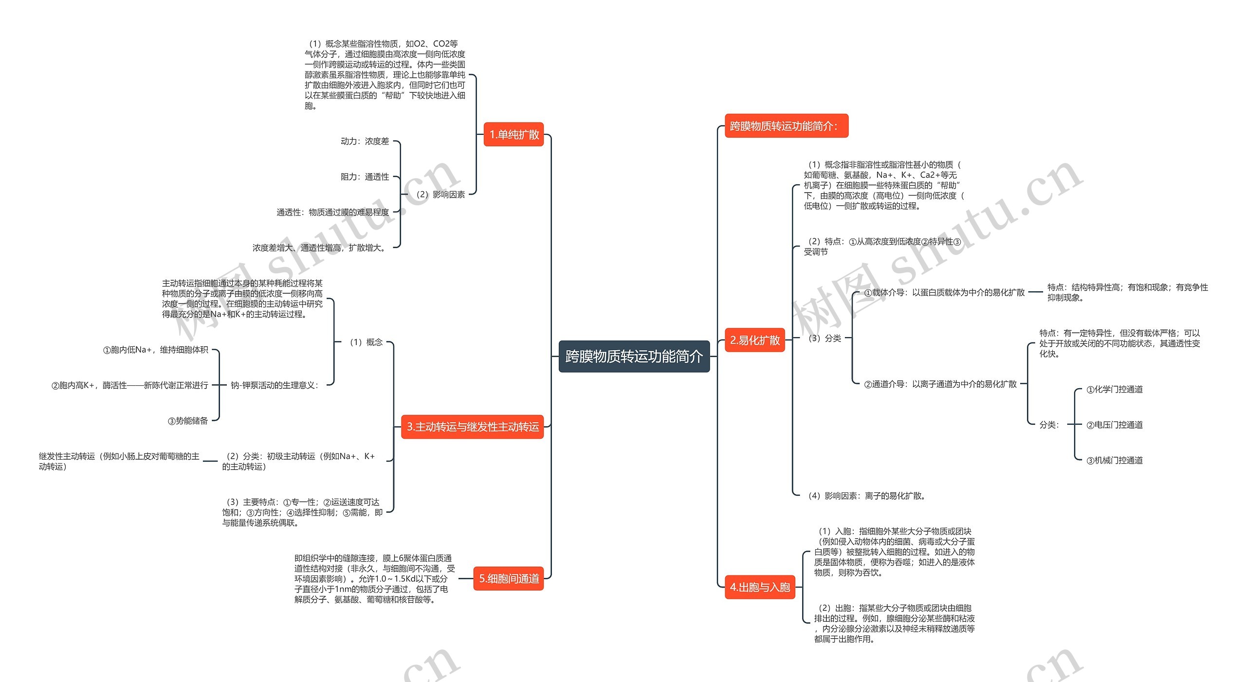跨膜物质转运功能简介 跨膜物质转运功能简介