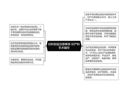 妇科刮宫注意事项-妇产科手术辅导