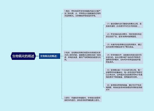 生物氧化的概述