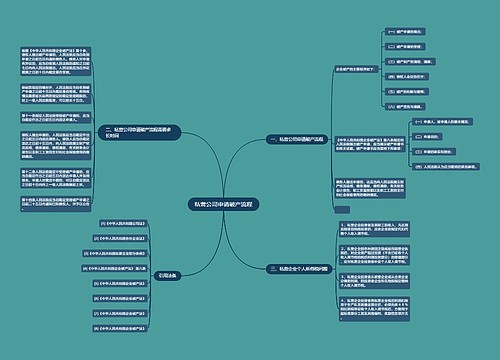 私营公司申请破产流程