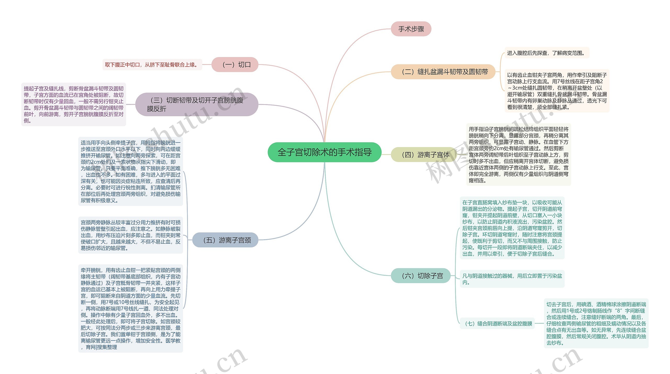 全子宫切除术的手术指导