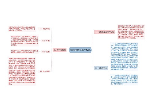 专利权是无形产权吗