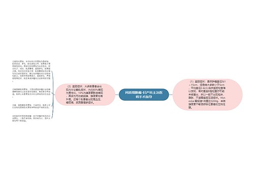 间质细胞瘤-妇产科主治医师手术指导