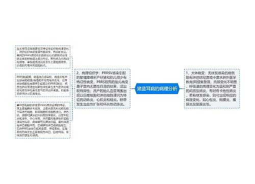 猪蓝耳病的病理分析