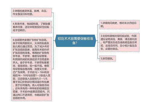 钳刮术术前需要做哪些准备？