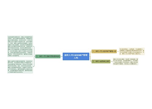 债权人可以起诉破产管理人吗