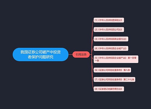 我国证券公司破产中投资者保护问题研究