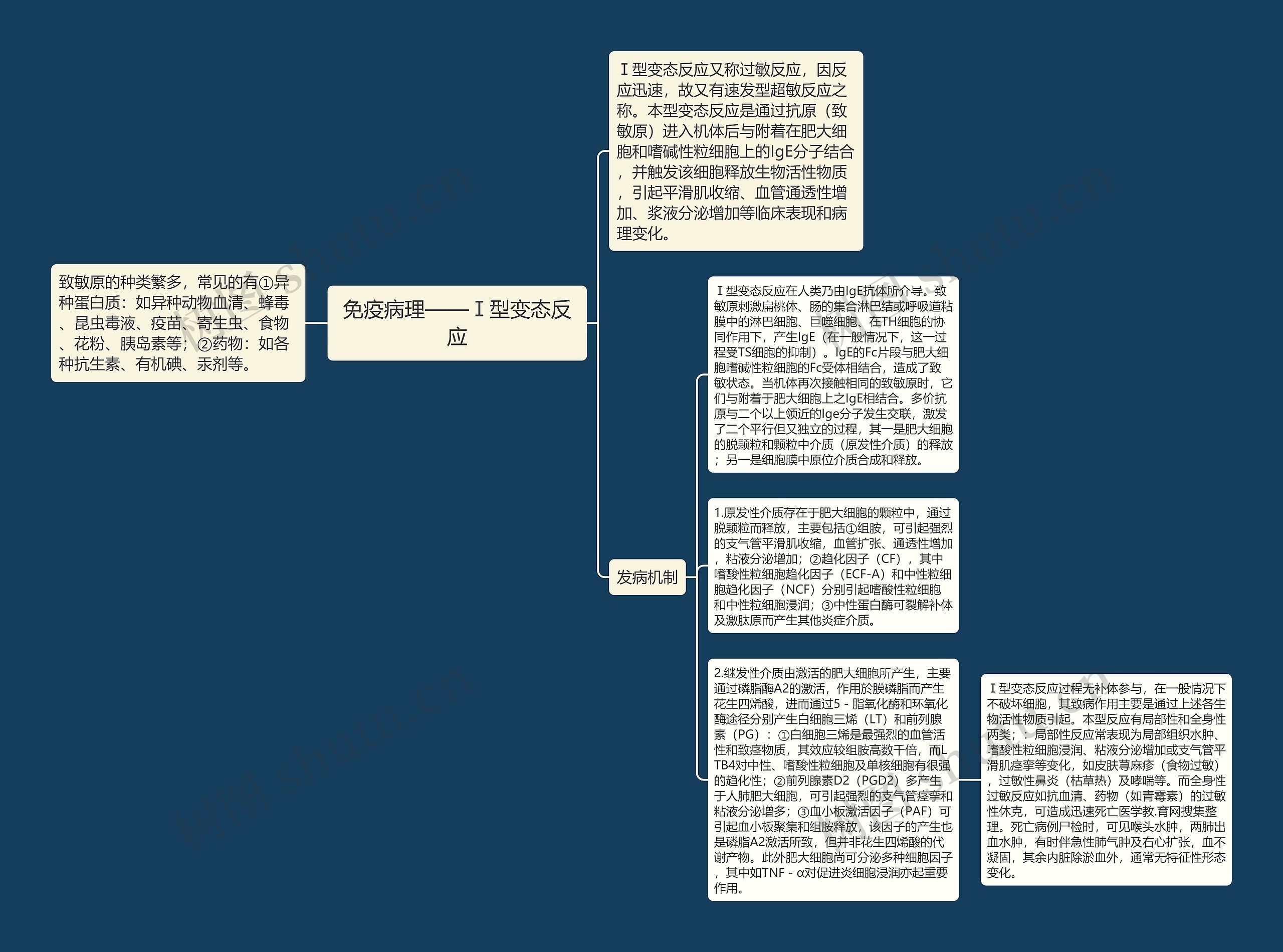 免疫病理——Ⅰ型变态反应