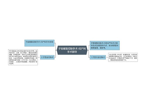 子宫破裂切除手术-妇产科手术指导