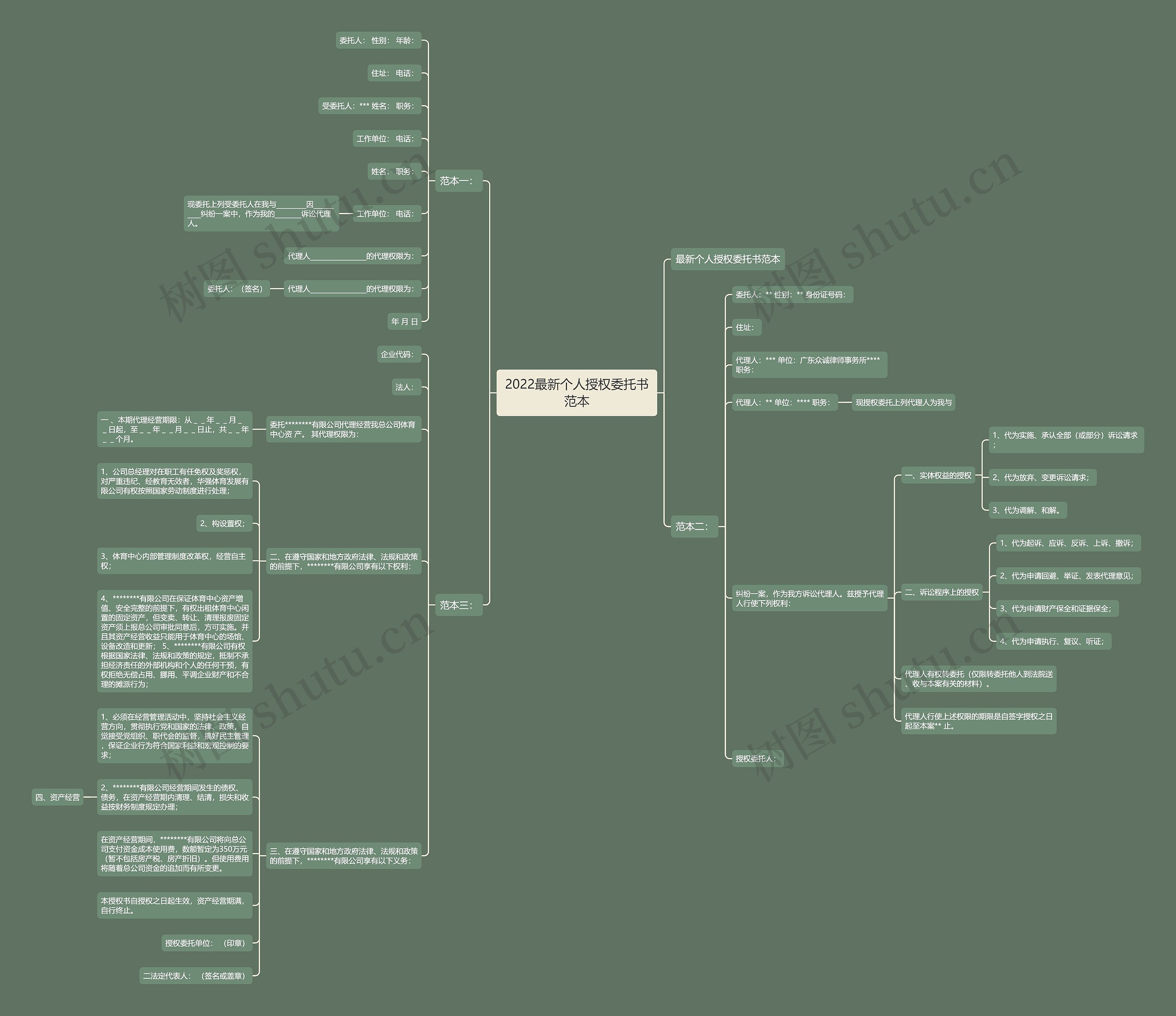 2022最新个人授权委托书范本 2022最新个人授权委托书范本