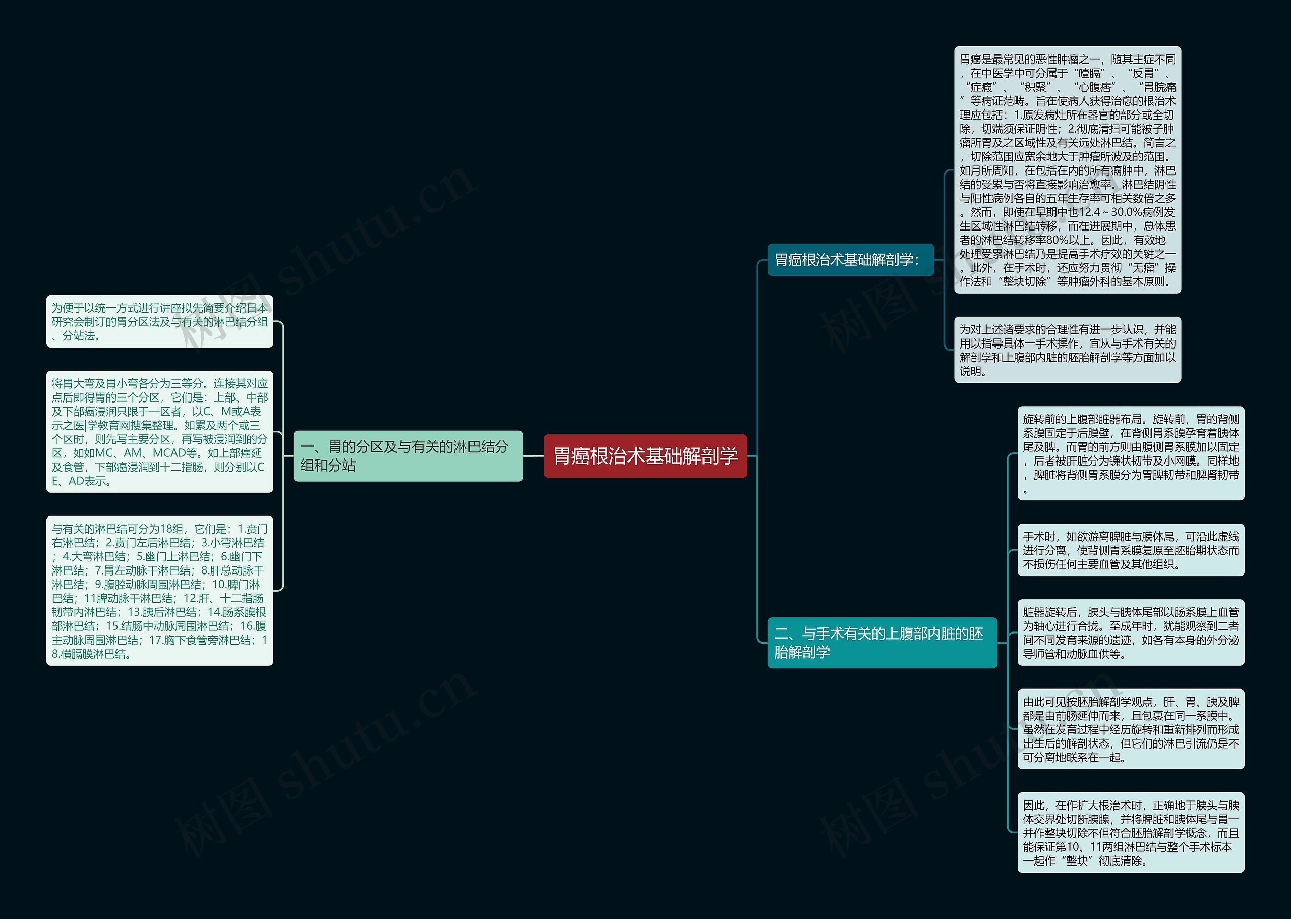 胃癌根治术基础解剖学 胃癌根治术基础解剖学