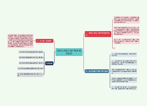 被告公司进入破产程序 能否起诉