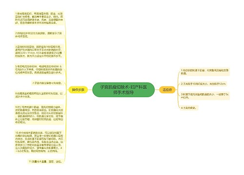 子宫肌瘤切除术-妇产科医师手术指导