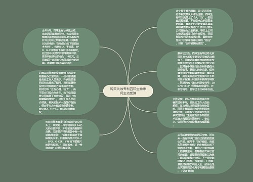 购买失效专利四环生物缘何主动受骗