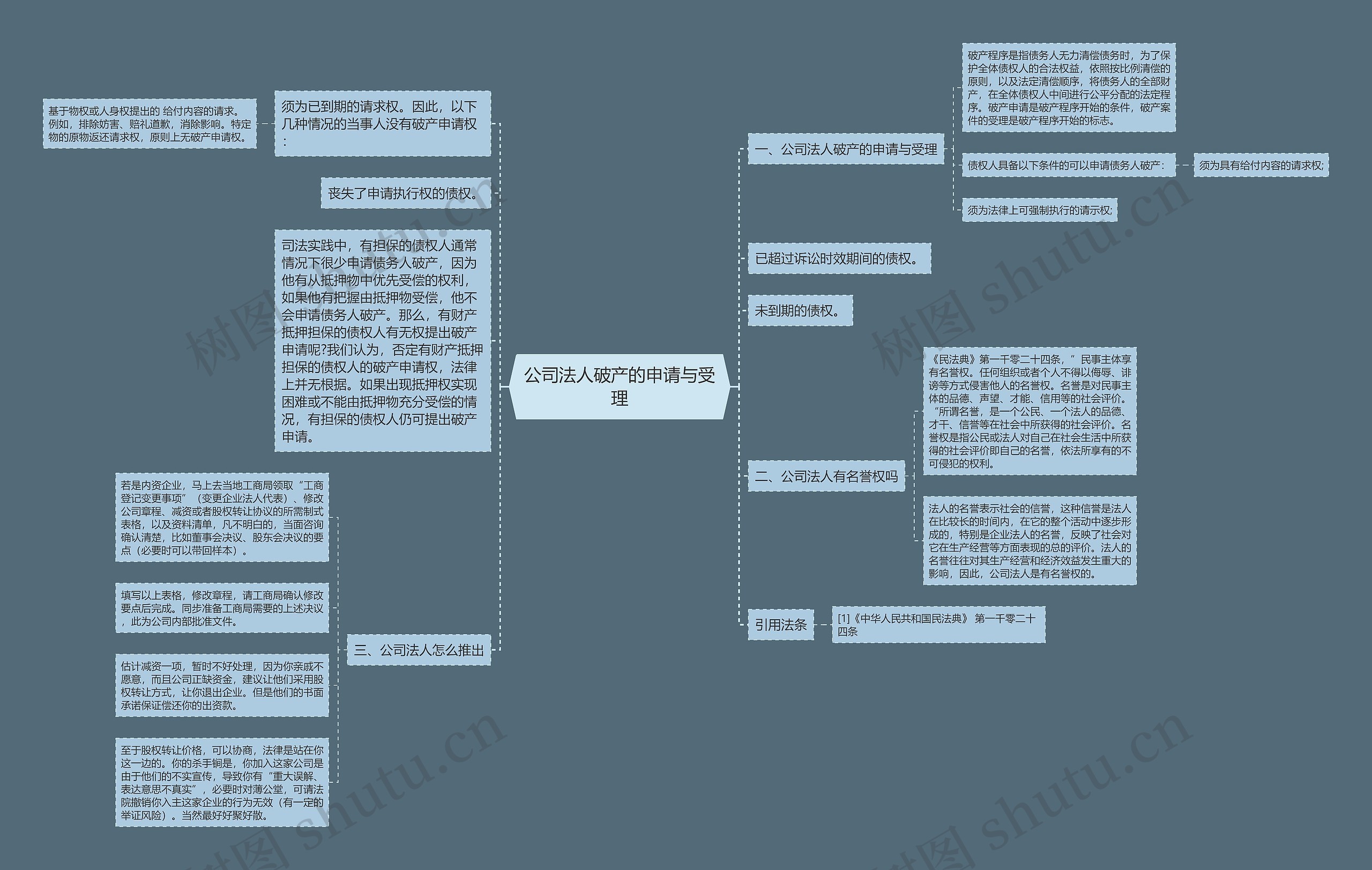 公司法人破产的申请与受理