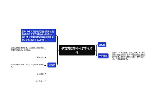 子宫阴道瘘修补术手术指导