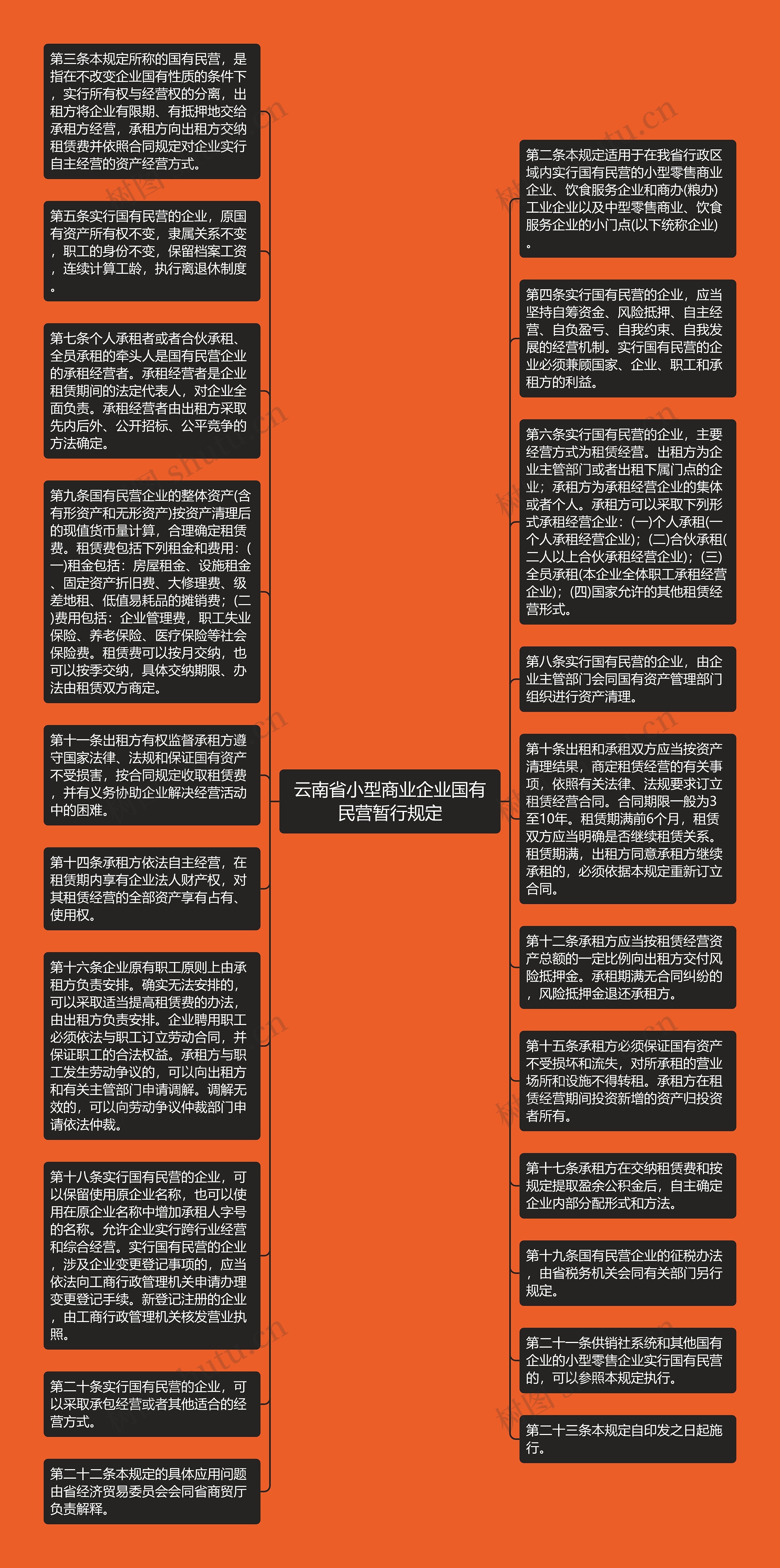 云南省小型商业企业国有民营暂行规定