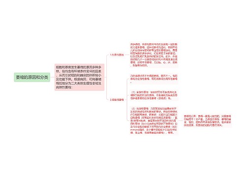 萎缩的原因和分类