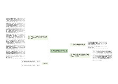 破产欠债绝望时怎么办