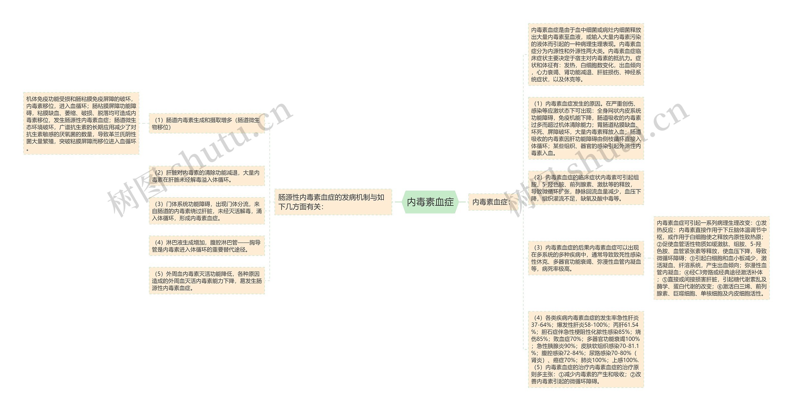 内毒素血症思维导图