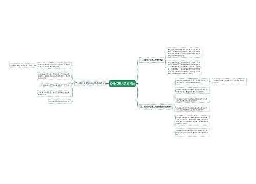委托代理人是怎样的