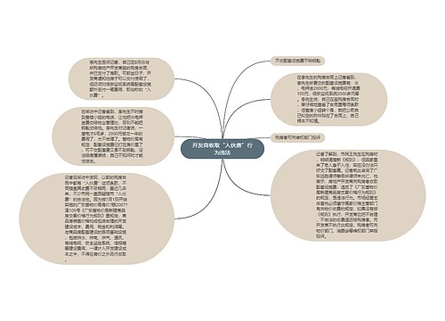 开发商收取“入伙费”行为违法