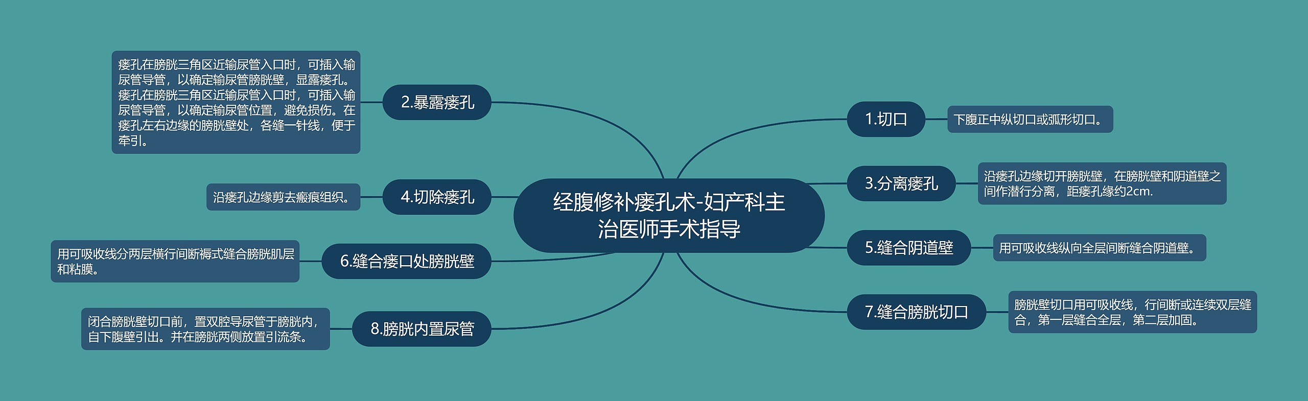 经腹修补瘘孔术-妇产科主治医师手术指导 经腹修补瘘孔术-妇产科主治医师手术指导