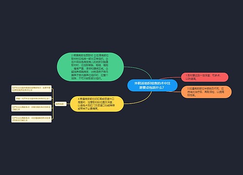 外阴活组织检查的术中注意要点包括什么？