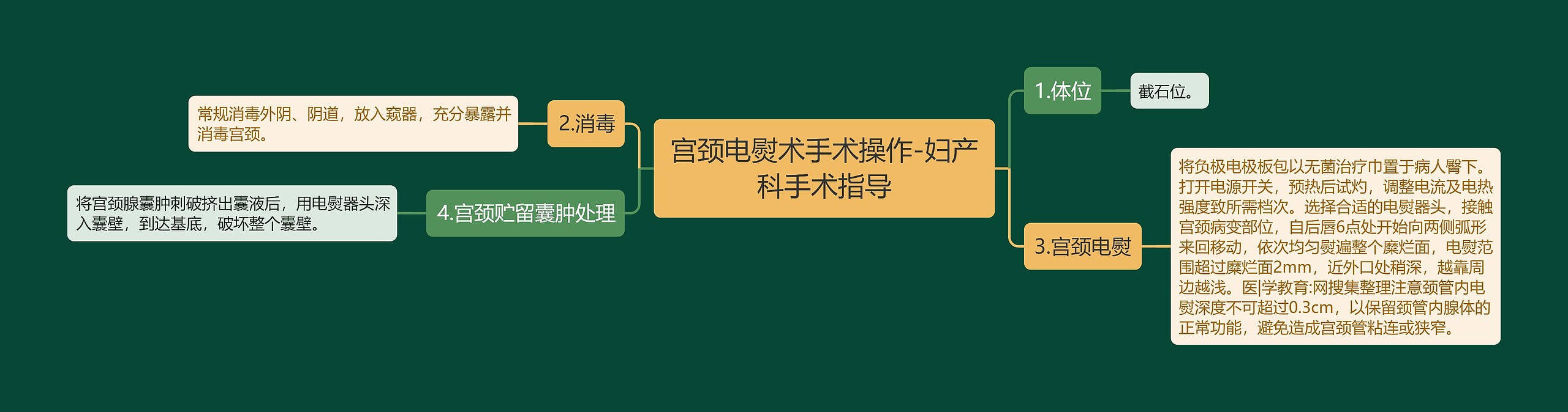 宫颈电熨术手术操作-妇产科手术指导