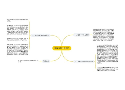 授权专利什么意思