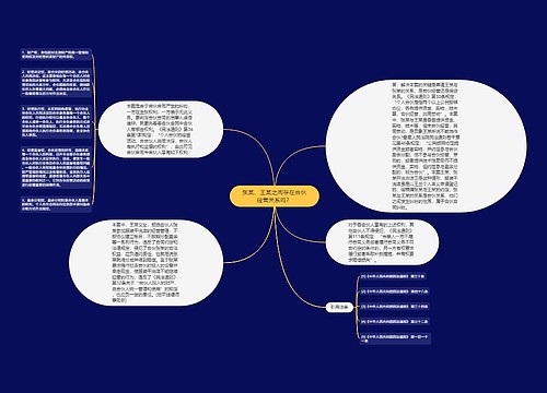 张某、王某之间存在合伙经营关系吗？