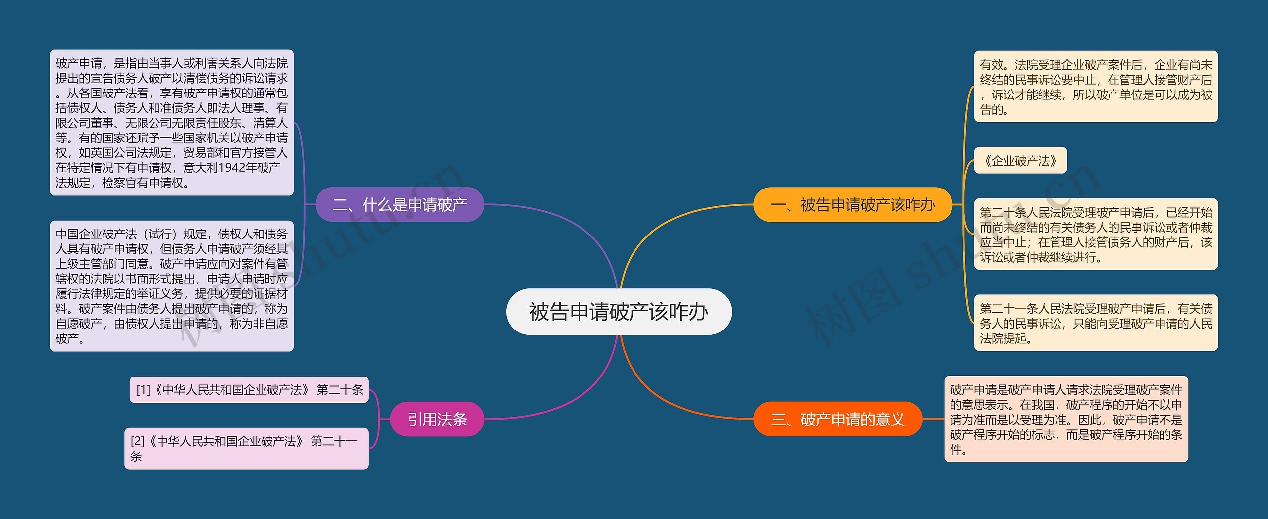 被告申请破产该咋办
