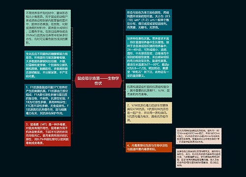 鼠疫耶尔森菌——生物学性状