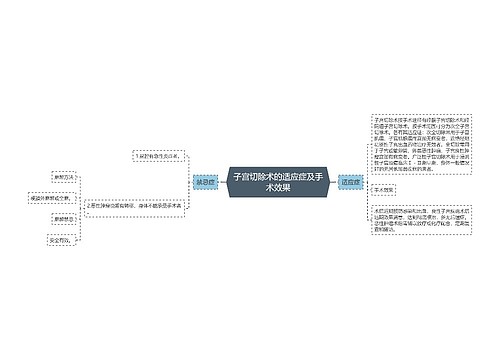 子宫切除术的适应症及手术效果