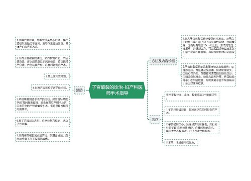 子宫破裂的诊治-妇产科医师手术指导