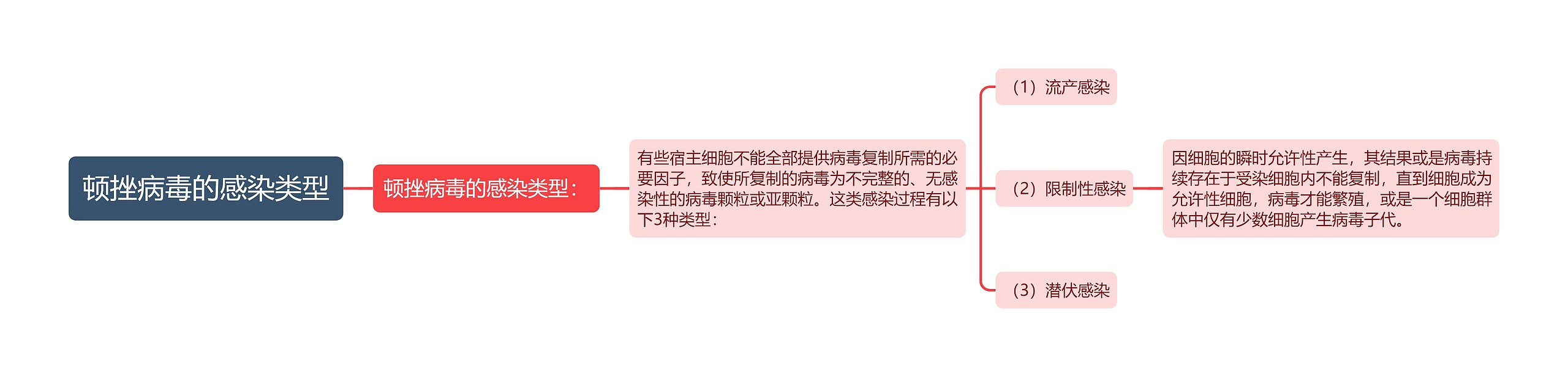 顿挫病毒的感染类型