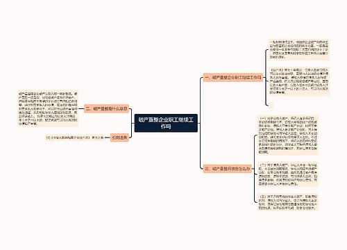 破产重整企业职工继续工作吗