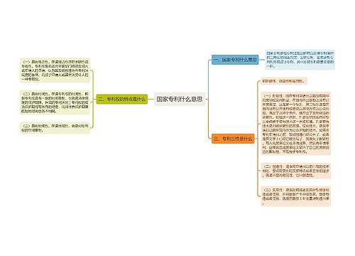 国家专利什么意思