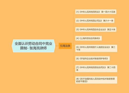 全面认识劳动合同中竞业限制- 张海亮律师