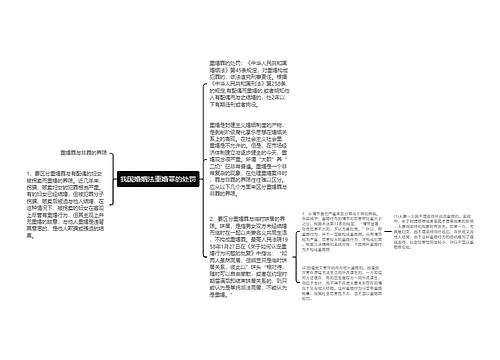 我国婚姻法重婚罪的处罚