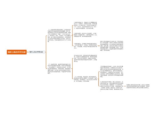 简析心肌的传导功能