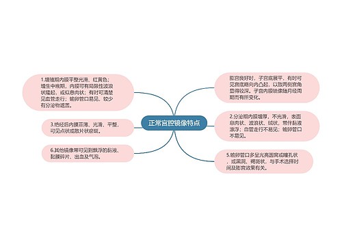 正常宫腔镜像特点