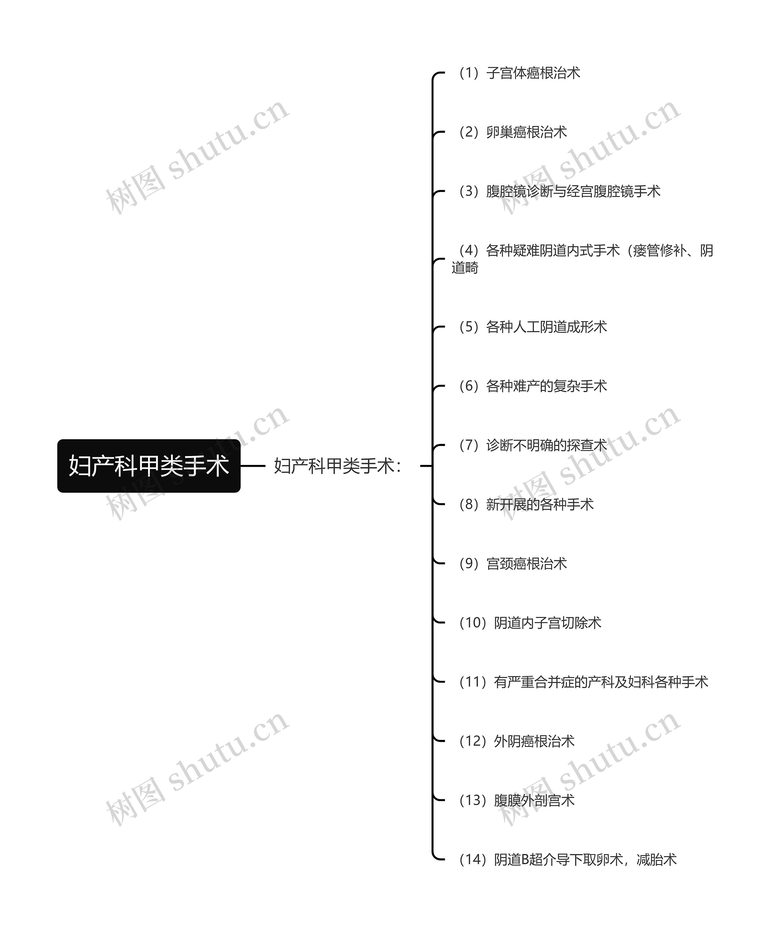 妇产科甲类手术