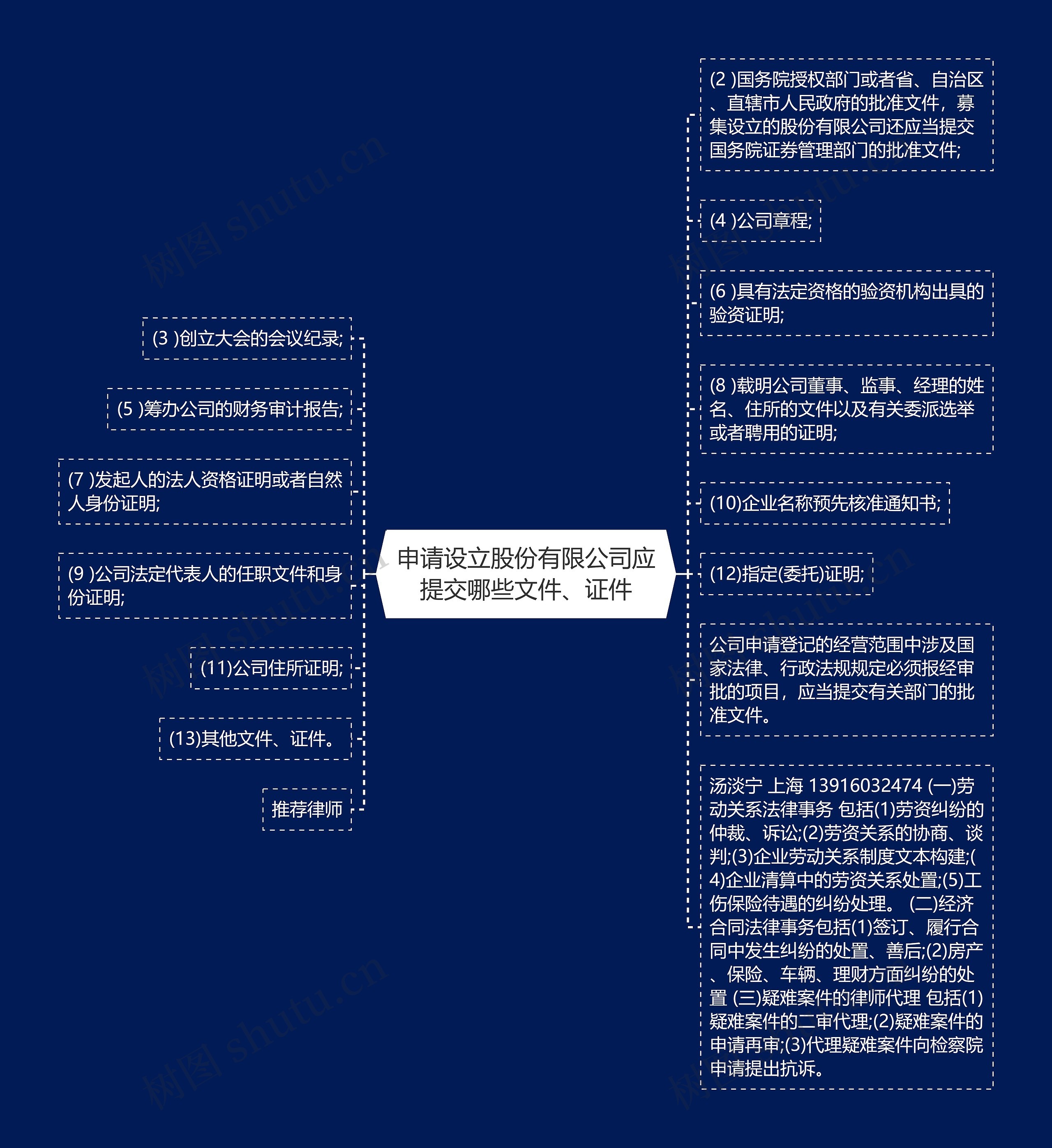 申请设立股份有限公司应提交哪些文件、证件