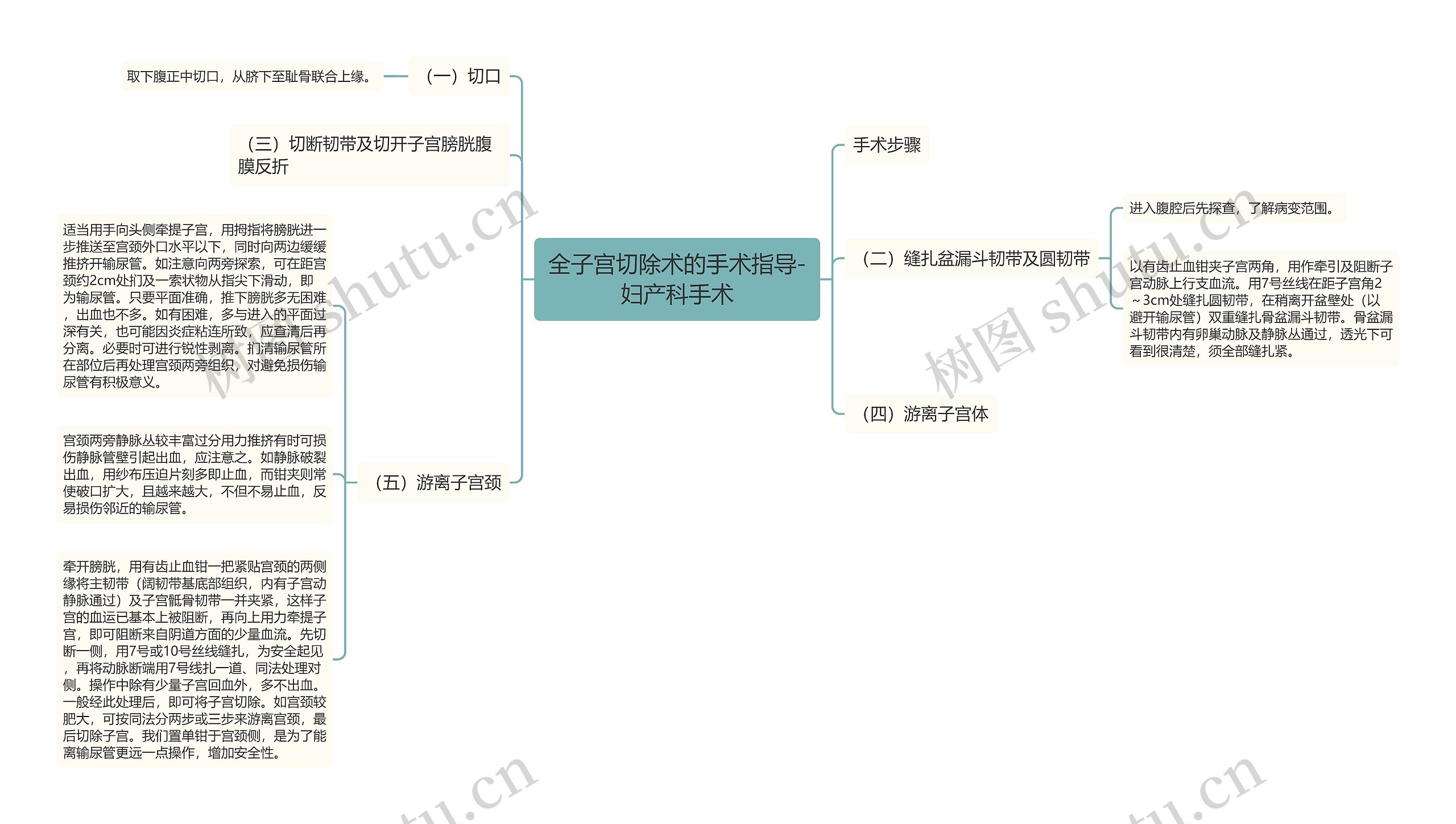 全子宫切除术的手术指导-妇产科手术