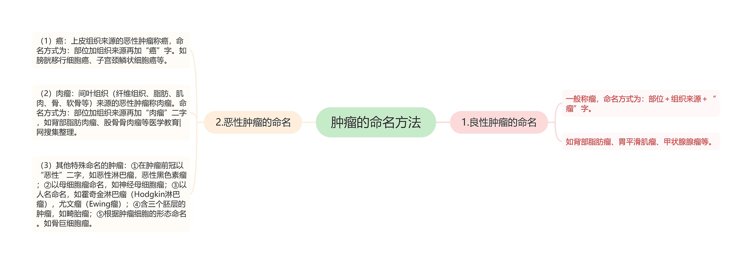 肿瘤的命名方法 肿瘤的命名方法